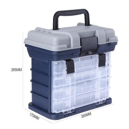 FishBox™ - Fishing Box (incl. 4 tackle boxes) and Stool