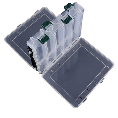 FishBox™ - Double Layer Tacklebox (Clear)