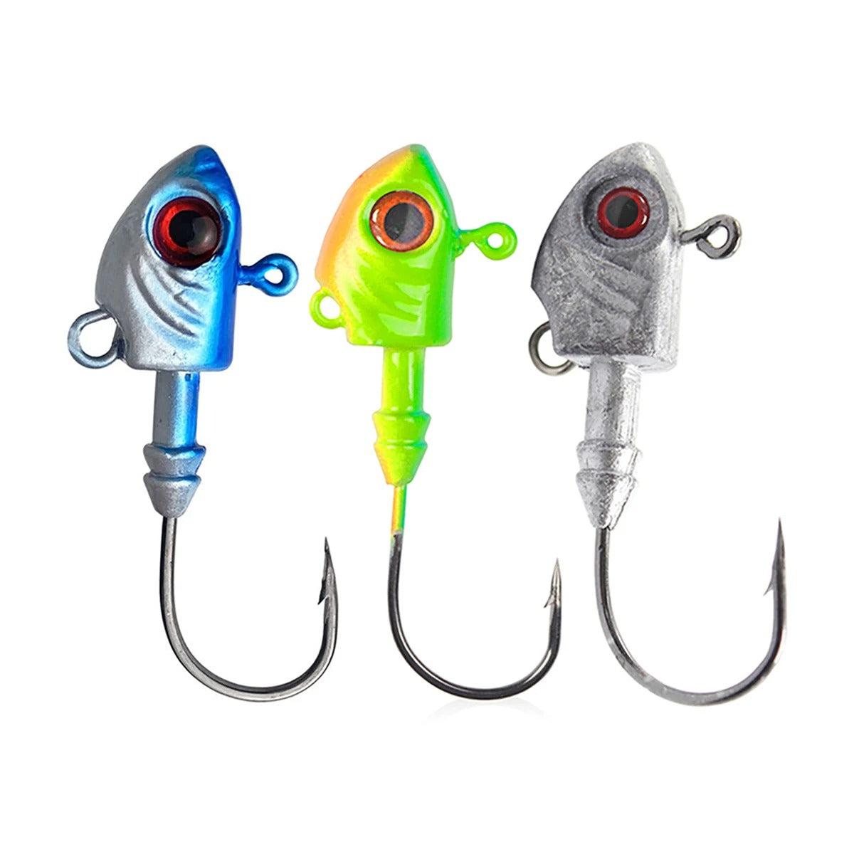 RealHook™ - Vis Jighead (3 stuks) (3.5g - 28g)